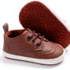 Baby Girl Shoes Breathable PU Leather-0