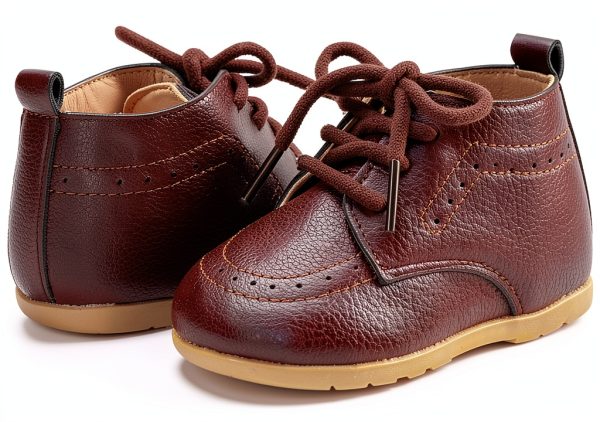 Baby Boys Oxford Dress Shoes High Quality PU Leather-3
