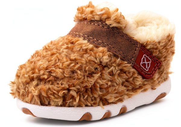 Twisted X Baby Oxford Shoes Shaggy Upper-0