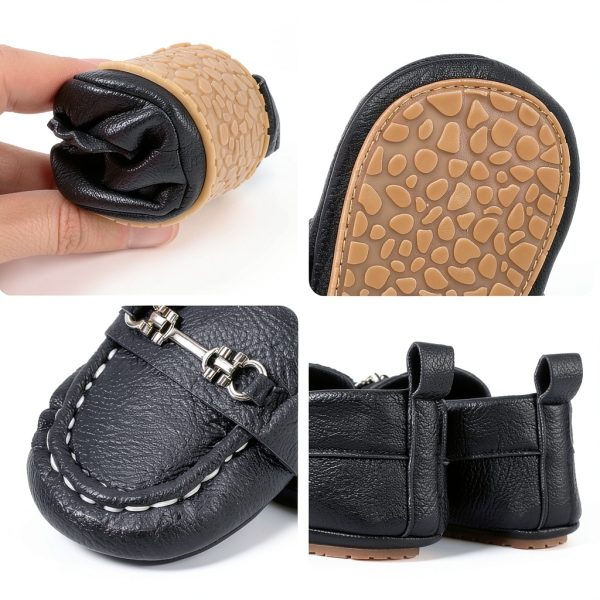 Baby Boys' Oxford Shoes PU Leather Slip-On-2
