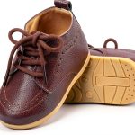 Baby Boys Oxford Dress Shoes High Quality PU Leather-0