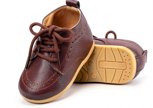 Baby Boys Oxford Dress Shoes High Quality PU Leather-0