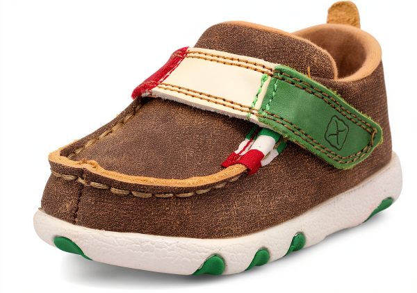 Twisted X Baby Boy Oxfords Leather Upper Shoes-0
