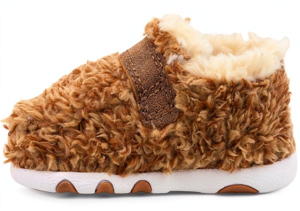 Twisted X Baby Oxford Shoes Shaggy Upper-1