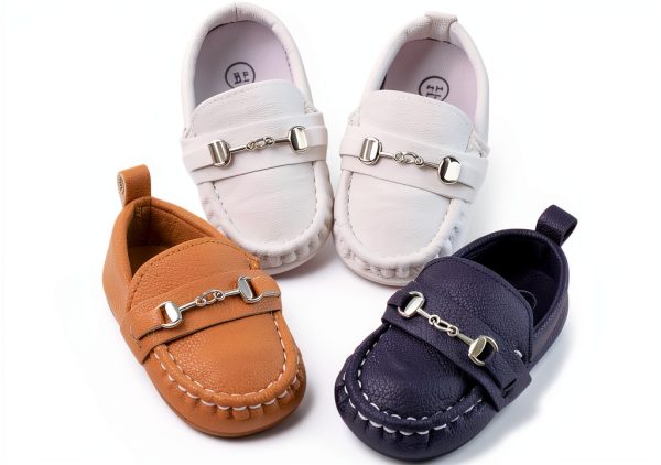 Suede Baby Loafers TinyTreads Unisex Soft Sole-6