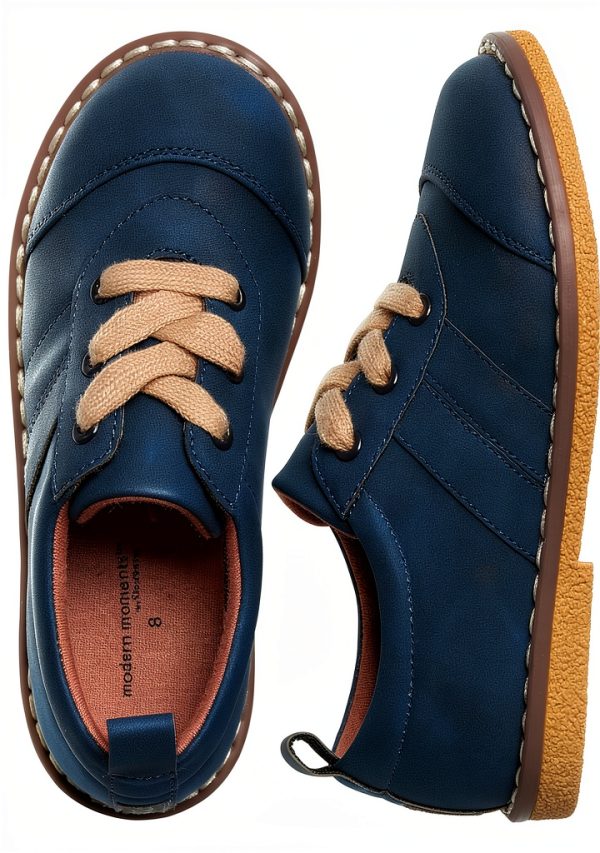 Gerber Modern Moments Navy Oxford Shoes Toddler-2