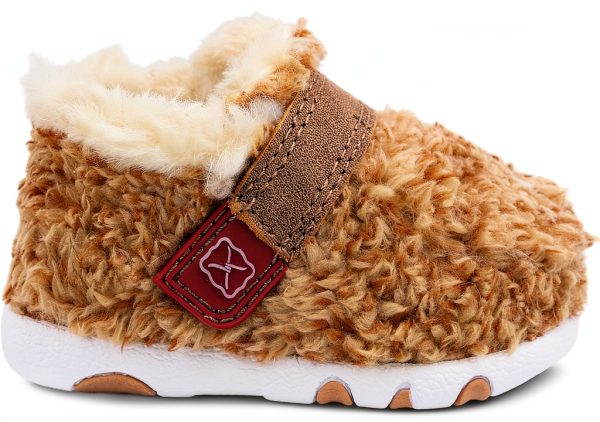Twisted X Baby Oxford Shoes Shaggy Upper-3