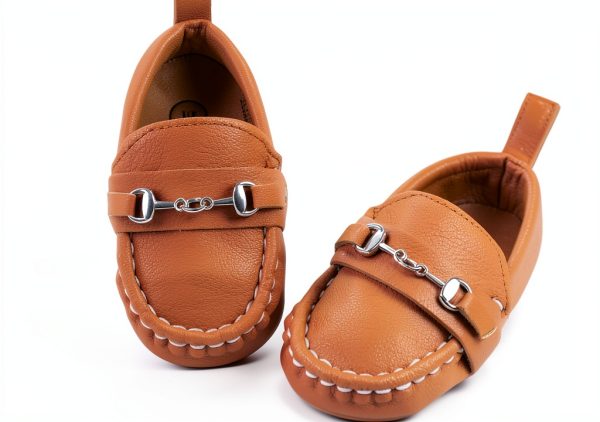 Suede Baby Loafers TinyTreads Unisex Soft Sole-3