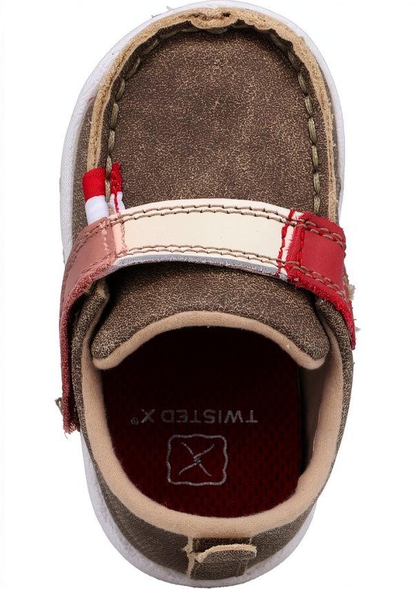 Twisted X Baby Boy Oxfords Leather Upper Shoes-6