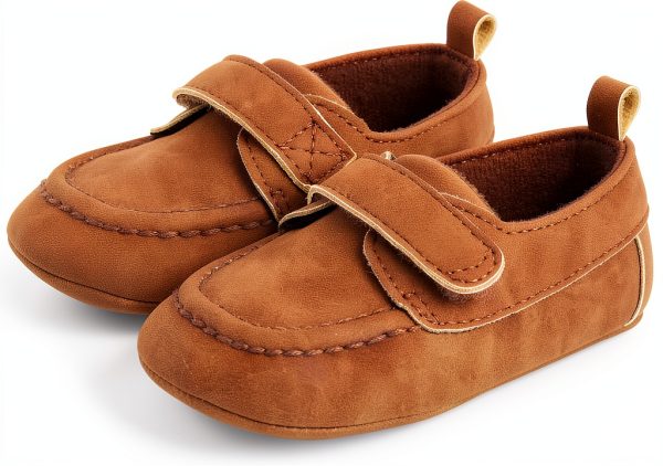 Gymboree Tan 0-3 Months Infant Dress Shoes-1