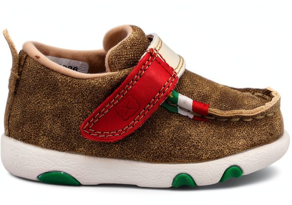 Twisted X Baby Boy Oxfords Leather Upper Shoes-3