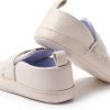 Pavo Baby Boys Soft PU Leather Shoes White-4