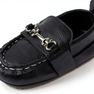 Baby Boys' Oxford Shoes PU Leather Slip-On-0
