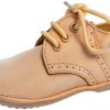 Pavo Toddler Oxford Shoes Ivory Leather Lace Up-1