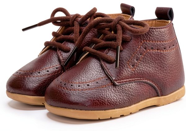 Baby Boys Oxford Dress Shoes High Quality PU Leather-2