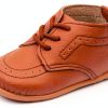 Toddler Brown Oxford Shoes for Boys Girls-0