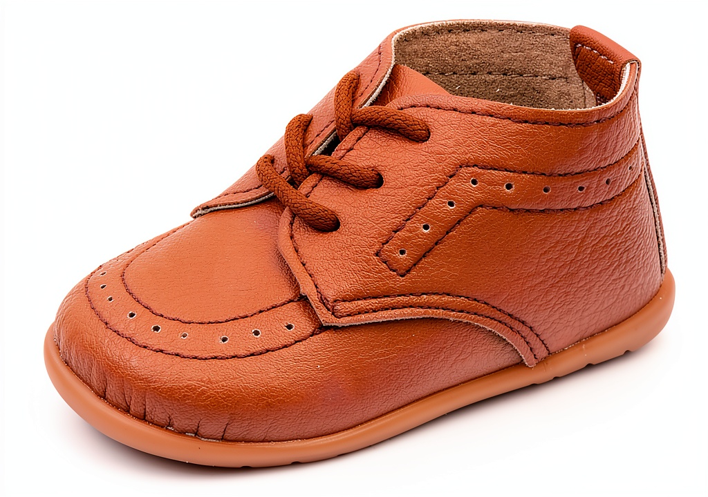 Toddler Brown Oxford Shoes for Boys Girls