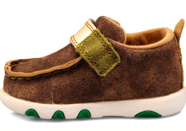 Twisted X Baby Boy Oxfords Leather Upper Shoes-1