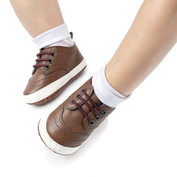 Baby Girl Shoes Breathable PU Leather-1