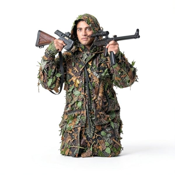 MOPHOTO Youth Camouflage Ghillie Suit for Hunting-1