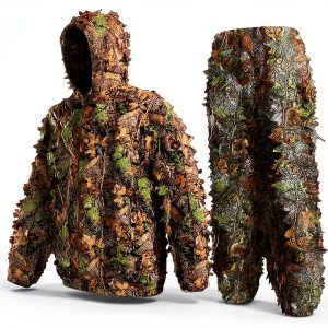 MOPHOTO Youth Camouflage Ghillie Suit for Hunting-0
