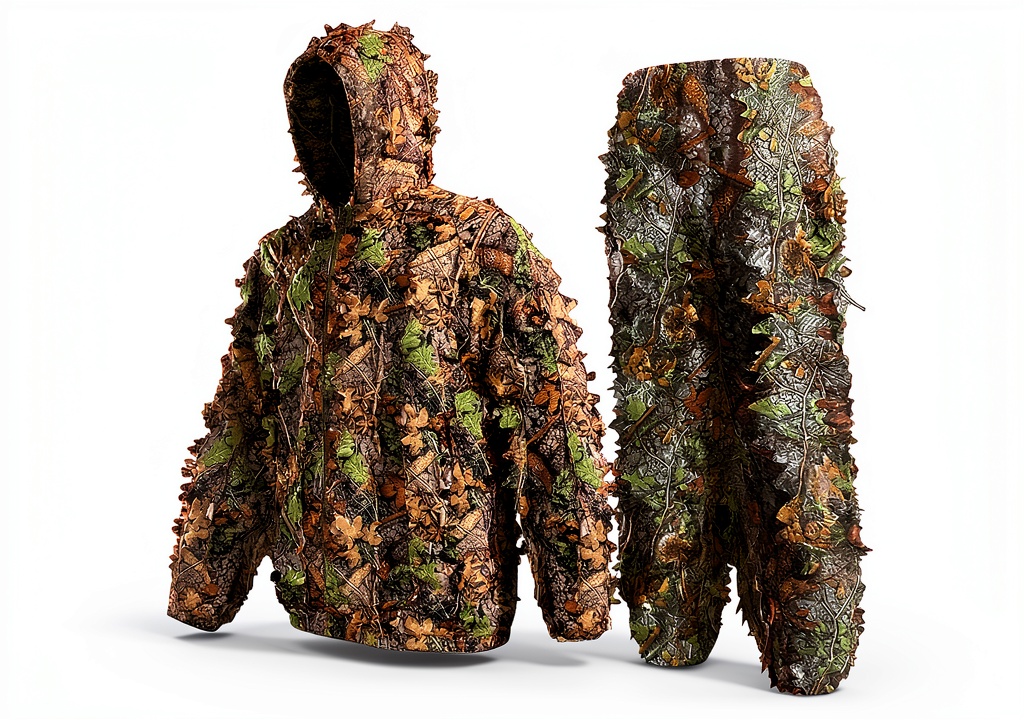 MOPHOTO Youth Camouflage Ghillie Suit for Hunting