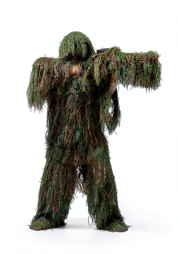 Bosvin Camouflage Ghillie Suit 3D Polyester-3
