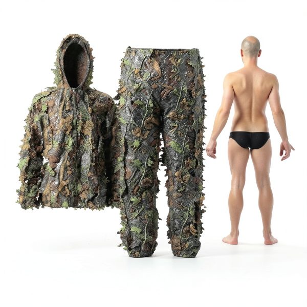 MOPHOTO Youth Camouflage Ghillie Suit for Hunting-6