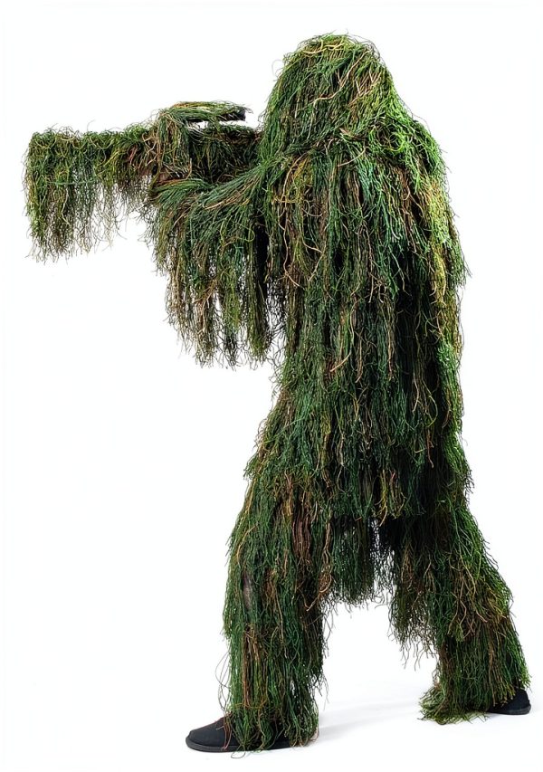 Bosvin Camouflage Ghillie Suit 3D Polyester-5