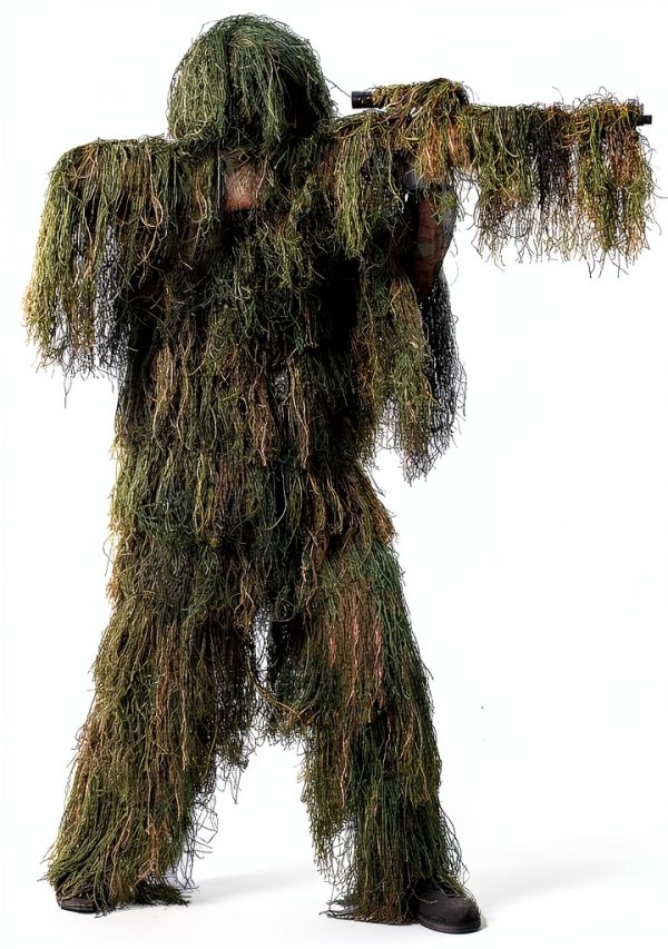 Bosvin Camouflage Ghillie Suit 3D Polyester-6