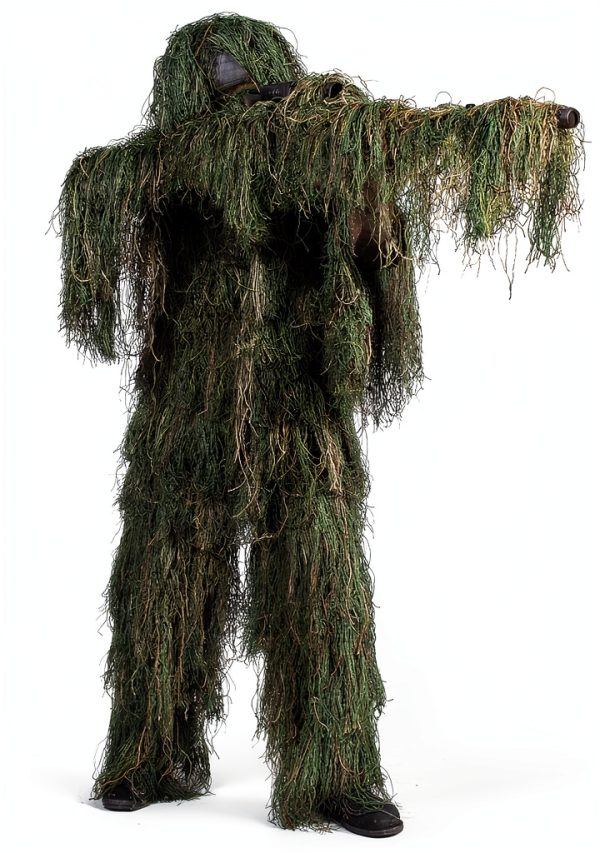 Bosvin Camouflage Ghillie Suit 3D Polyester-7