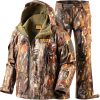 New View Hunting Camo Jacket & Pants Set Nv Camo Reed/Tree-0