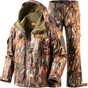 New View Hunting Camo Jacket & Pants Set Nv Camo Reed/Tree-0