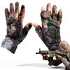 BEAUTI4U Hunting Gloves Camouflage One Size Flexible Lightweight-0