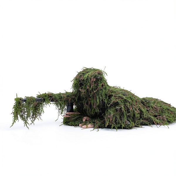 Mophoto Ghillie Hunting Camouflage Suit Dense Forest Youth to XL-5