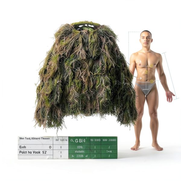 Mophoto Ghillie Hunting Camouflage Suit Dense Forest Youth to XL-4