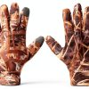 Hunting Gloves AUSCAMOTEK Stretchable Camouflage Leather One Size-2