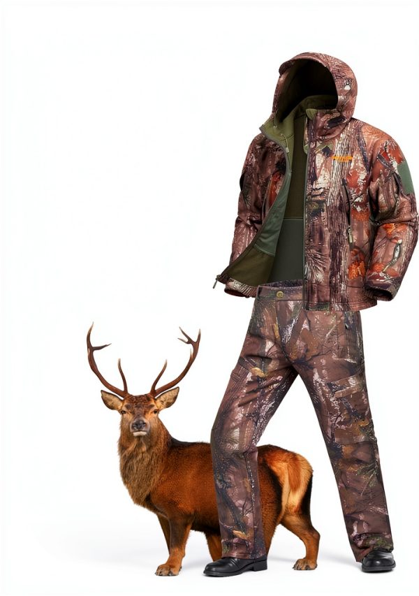 New View Hunting Camo Jacket & Pants Set Nv Camo Reed/Tree-2