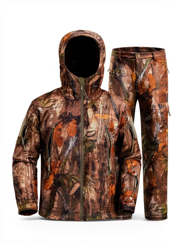 New View Hunting Camo Jacket & Pants Set Nv Camo Reed/Tree-3