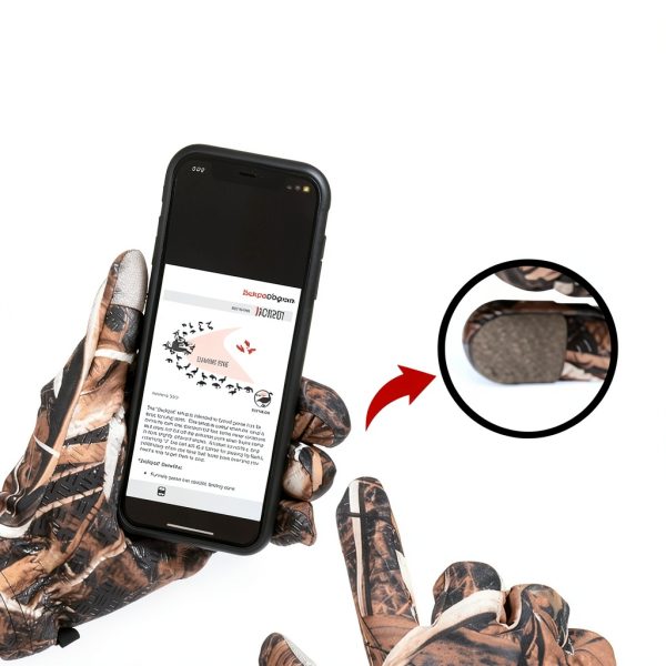 DecoyPro Camouflage Hunting Gloves Lightweight Thermal Touchscreen-1