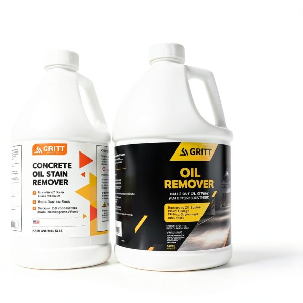 Concrete Oil Stain Remover by GRITT COMMERCIAL 64 oz Cleaner-1