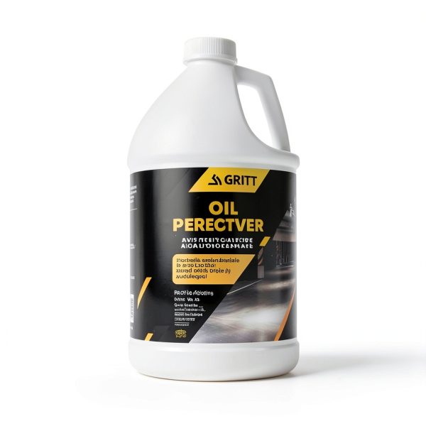 Concrete Oil Stain Remover by GRITT COMMERCIAL 64 oz Cleaner-4