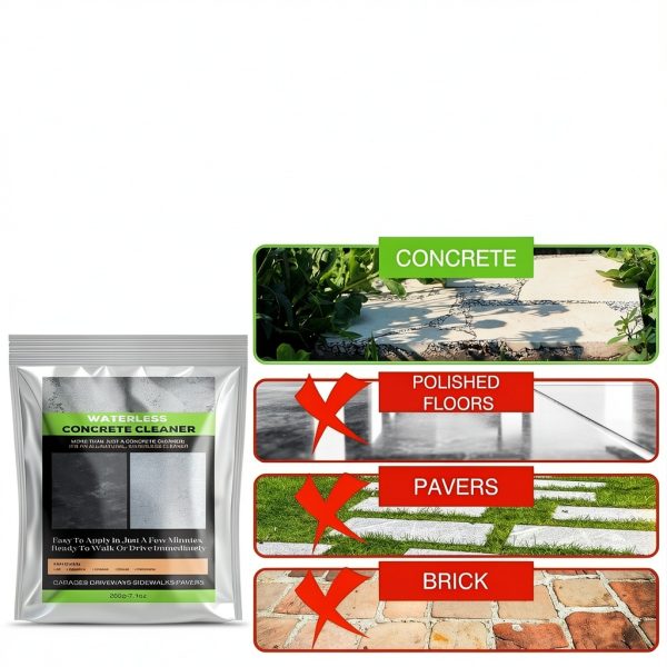 Concrete Oil Stain Remover 7.1 OZ Qoddxx Cleaner for Driveways-2