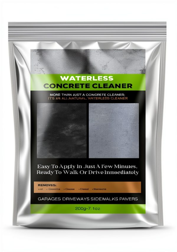 Concrete Oil Stain Remover 7.1 OZ Qoddxx Cleaner for Driveways-0