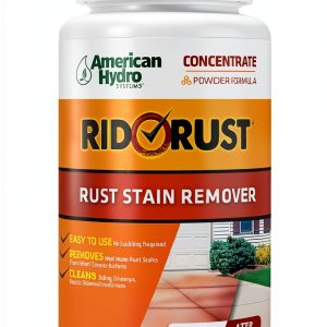 Rid-O-Rust Outdoor Rust Stain Remover, Concentrated Powder Formula, Removes Rust Stains, Calcium, and Limescale, 12 Ounces-0