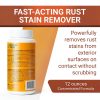 Rid-O-Rust Outdoor Rust Stain Remover, Concentrated Powder Formula, Removes Rust Stains, Calcium, and Limescale, 12 Ounces-1