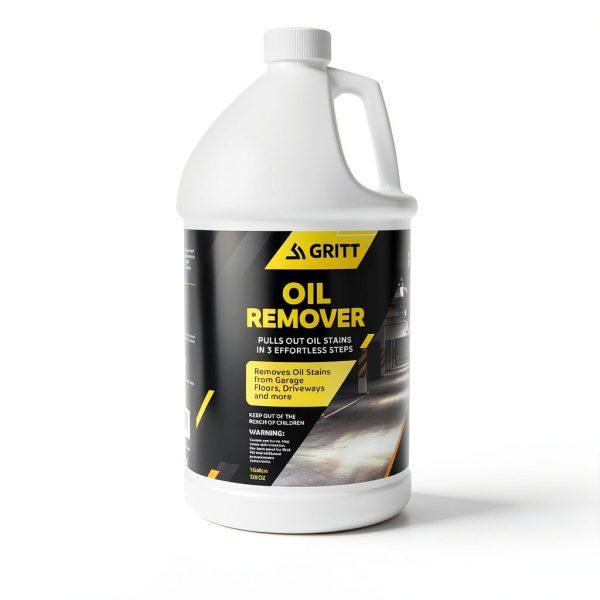 Concrete Oil Stain Remover by GRITT COMMERCIAL 64 oz Cleaner-0