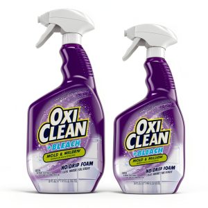 OxiClean plus Bleach No Drip Foam Mold & Mildew Remover 30 oz 2 Pack-0