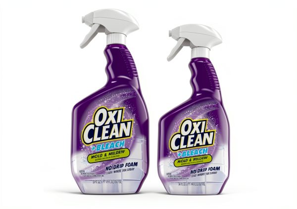 OxiClean plus Bleach No Drip Foam Mold & Mildew Remover 30 oz 2 Pack-0